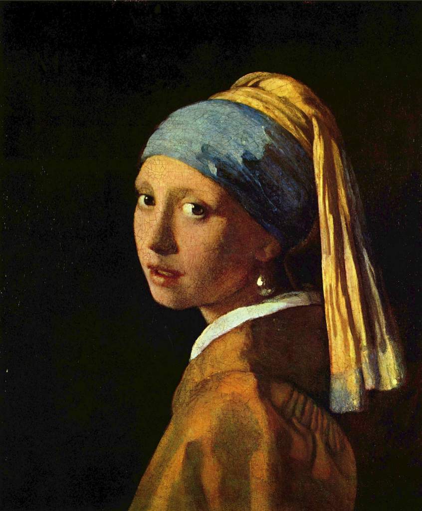 Girl with the silver earing